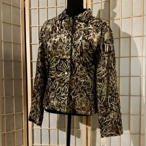 NWT Multiples - Copper blend- Denim style jacket. Sz M